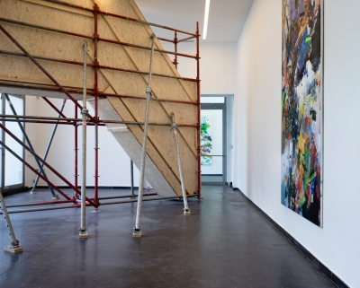 Le Mont Analogue, in-situ installation at De Garage, Mechelen (B)